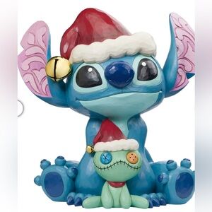 Jim Shore Blue and Red Holiday Decor